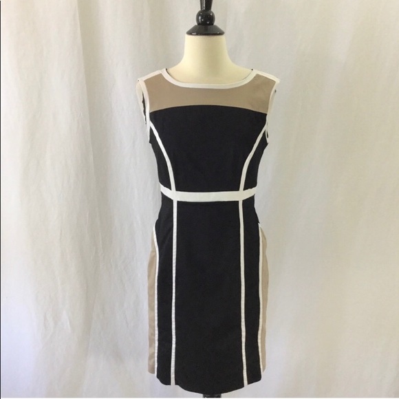 Worthington slimming color block sheath size 4 - Picture 2 of 6